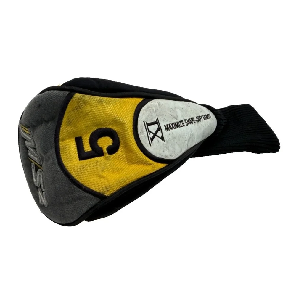 Walter Hagen MS2 5 Wood Golf Headcover Black/Yellow Replacement Cover